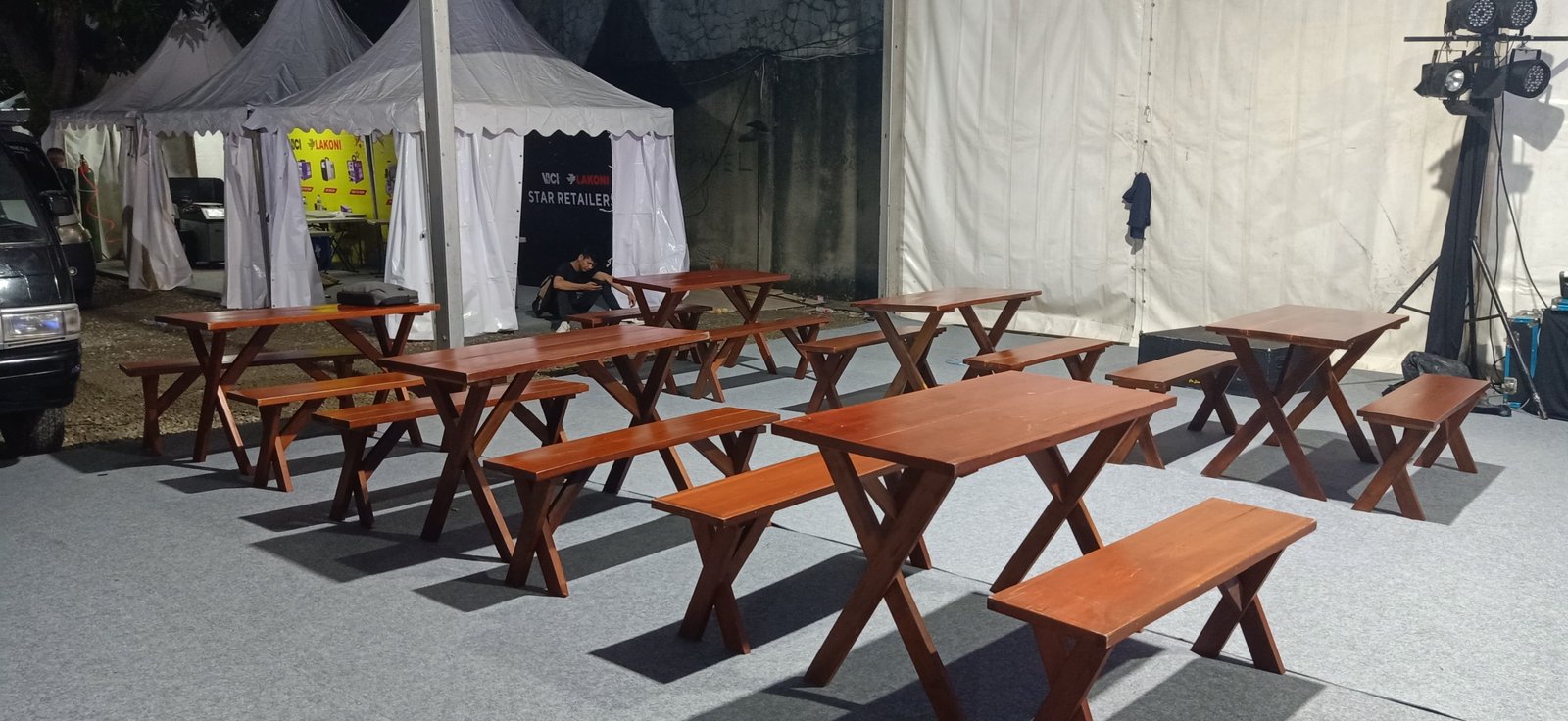  SEWA MEJA DAN KURSI TAMAN SET LOKASI SUKAWANGI DI BEKASI