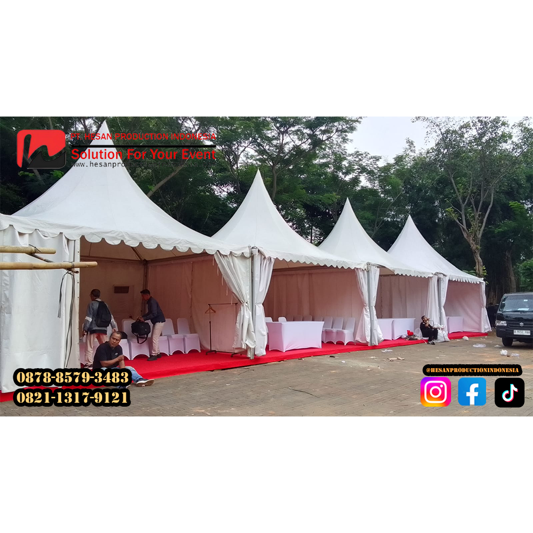 Pameran UMKM Lebih Terorganisir dan Menarik dengan Sewa Tenda Sarnavil 3x3