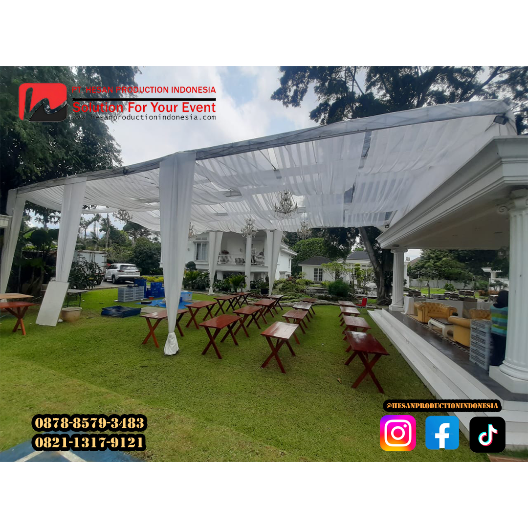 Sewa Kursi Taman – Sentuhan Romantis & Natural untuk Wedding Outdoor Impian Anda