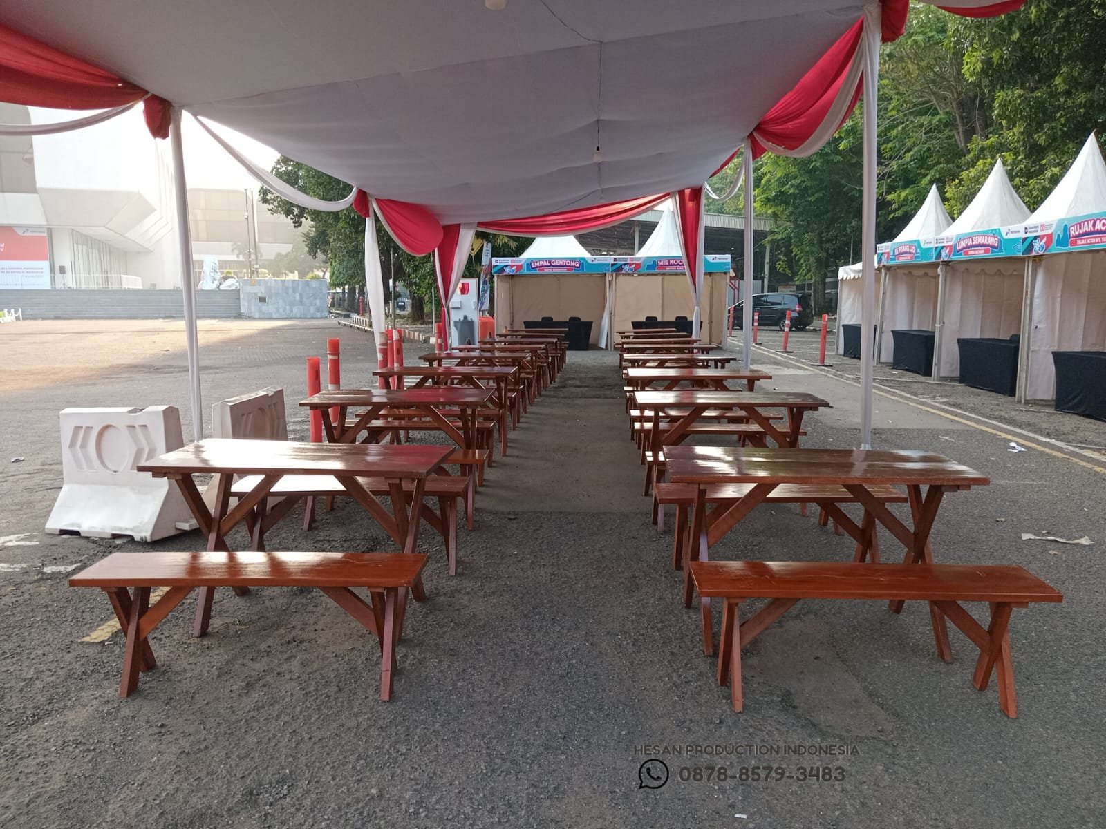 SEWA MEJA DAN KURSI TAMAN SET LOKASI SEKITAR DI TANAH SAREAL