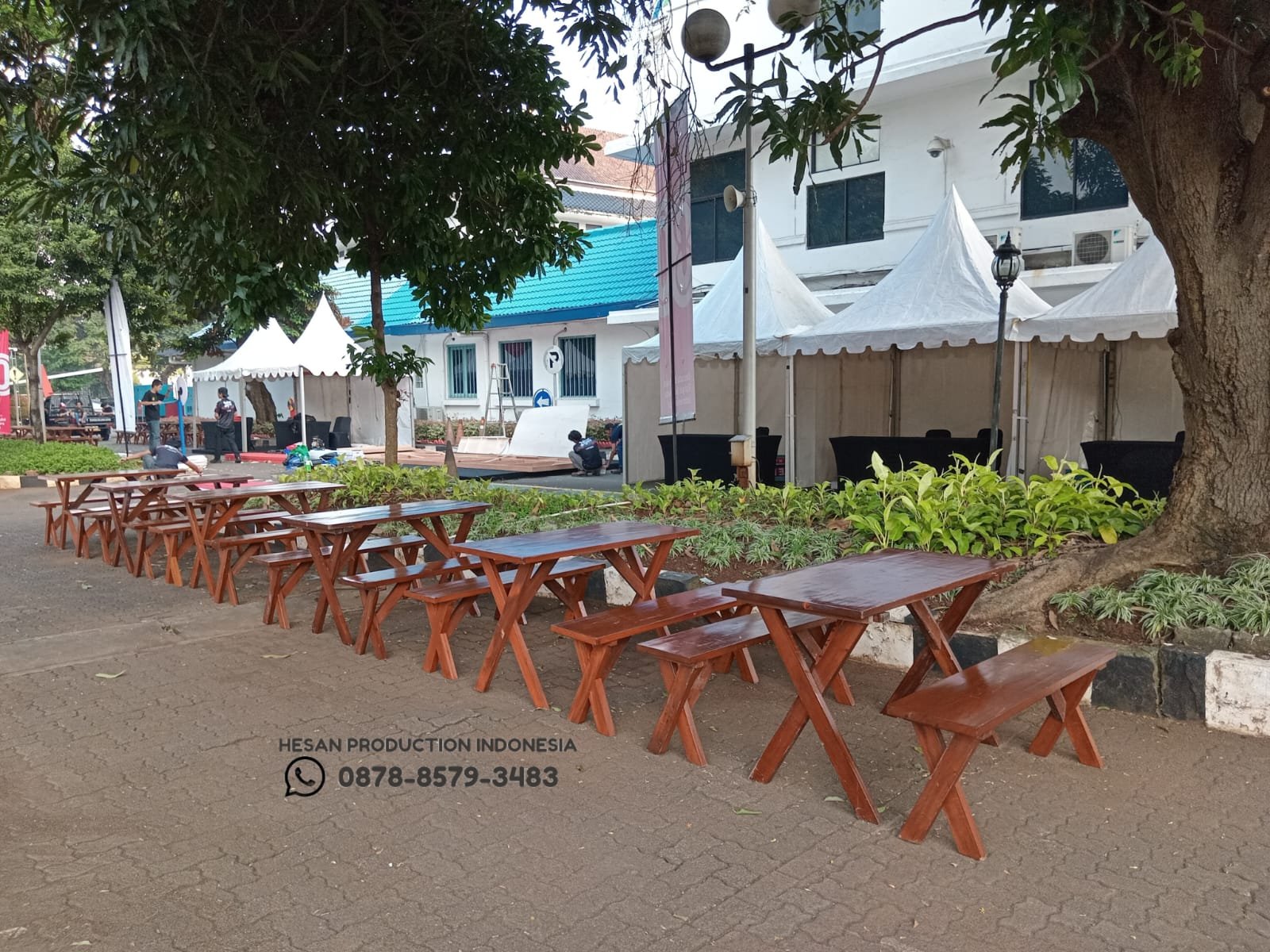 SEWA MEJA DAN KURSI TAMAN SET LOKASI SEKITAR KEBAYORAN BARU DI JAKARTA SELATAN 