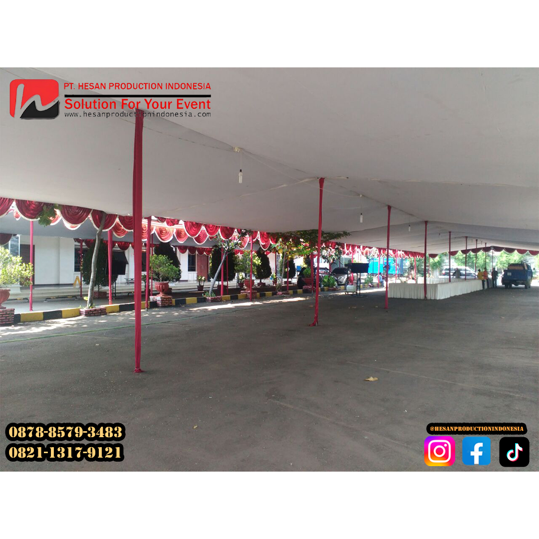 Sewa Tenda Plafon – Transformasi Area Outdoor Jadi Venue Mewah nan Nyaman
