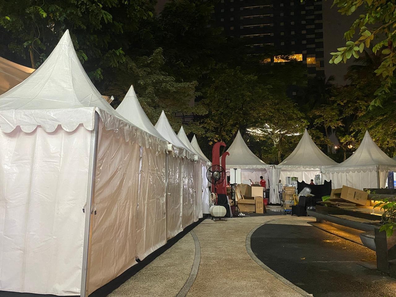 Sewa Tenda Sekitar di D’Mall Convention Hall Depok Jaminan Kualitas 2025